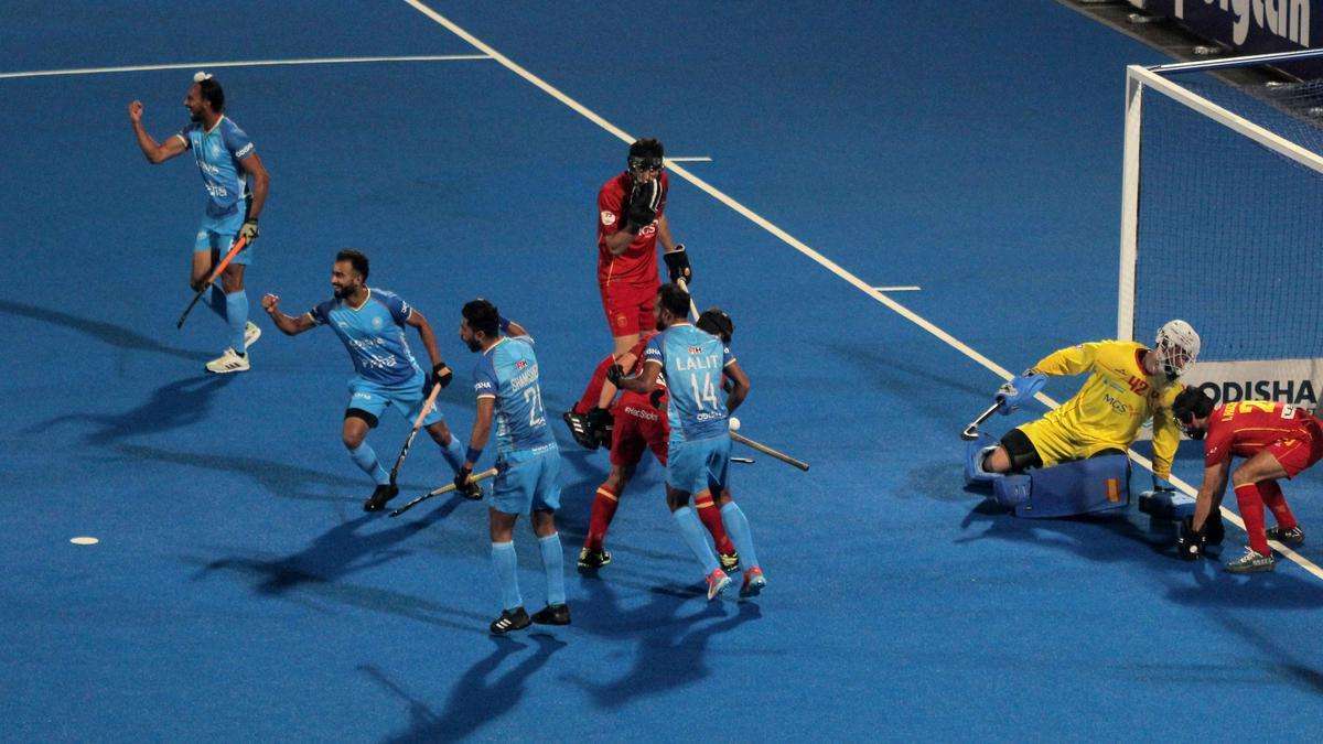 India defeated Spain in hockey
