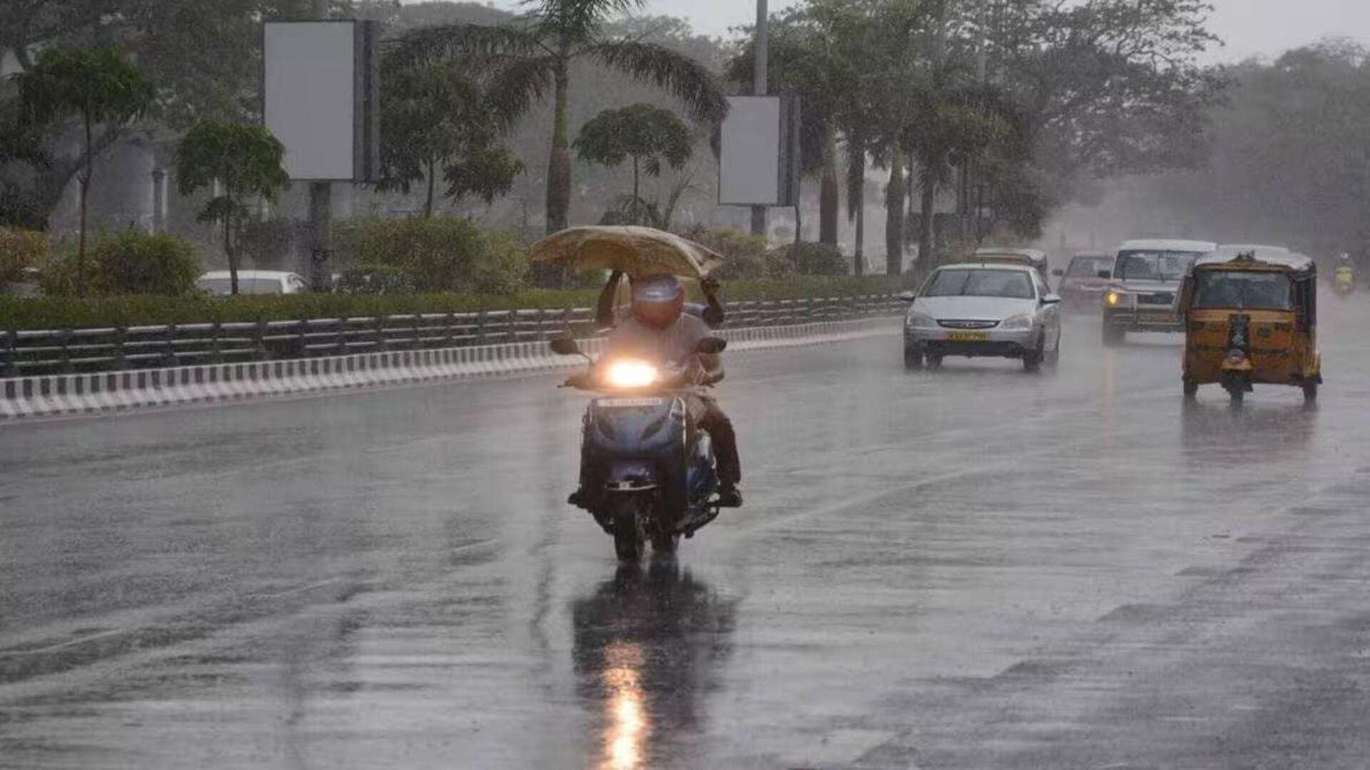 Rain in 14 districts of Tamil Nadu for next 3 hours