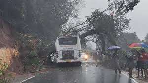 Tamil Nadu-Kerala border road landslide